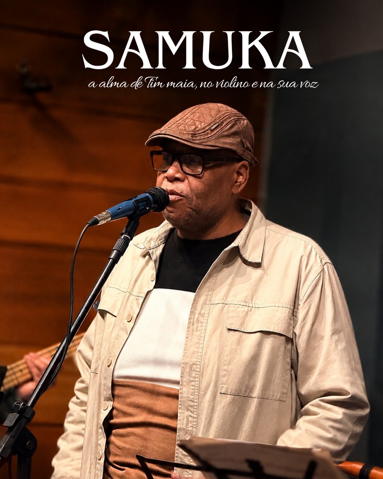 Samuka faz tributo a Tim Maia nesta sexta-feira (16) no Clube Verde, em Ponta Grossa
