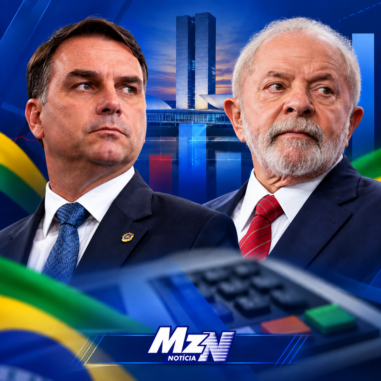 Eleições 2026: Lula faz campanha em Minas e Flávio Bolsonaro visita SP e Ceará na reta final