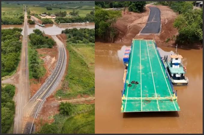 Depois de um ano interditada, ponte do Paraná é reaberta e volta a ligar duas regiões; há restrições