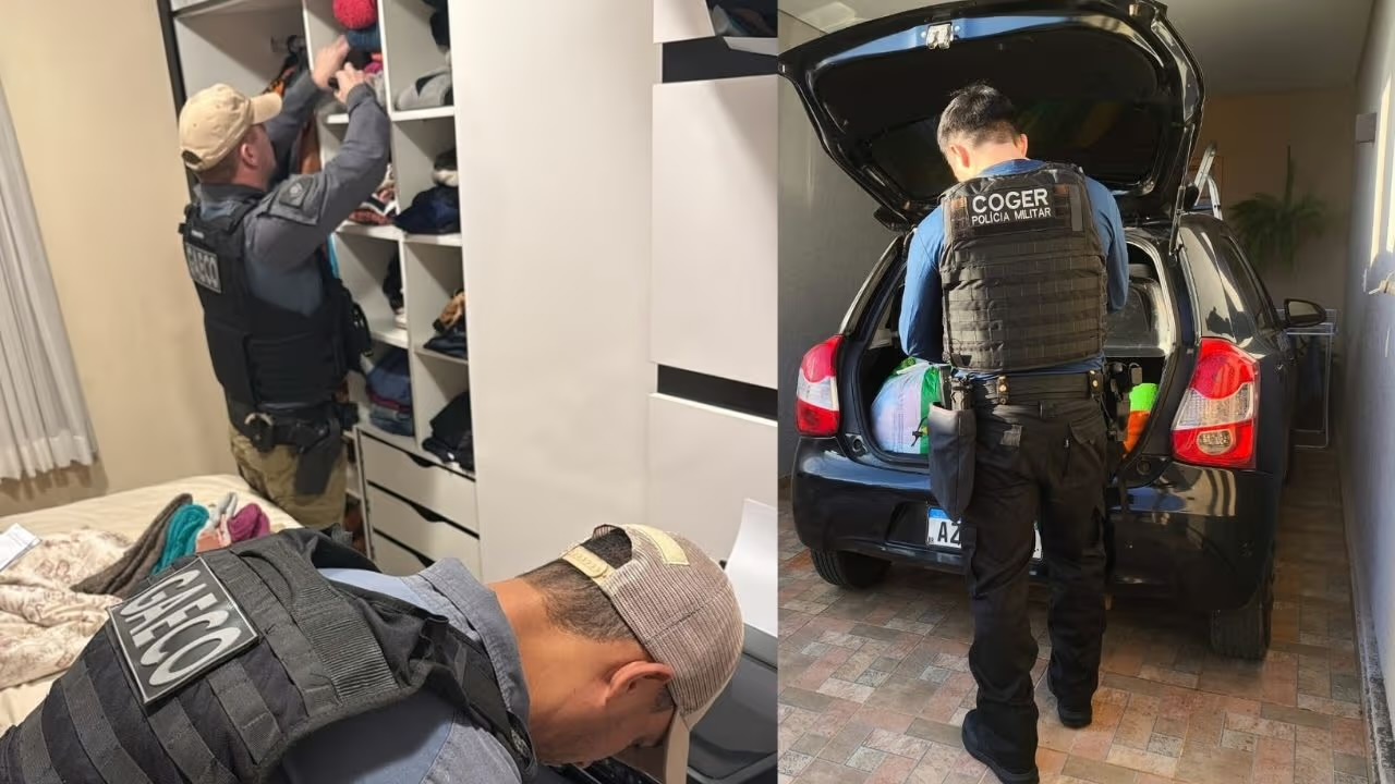 Gaeco afasta 15 policiais em operação contra corrupção que chegou a Ponta Grossa e região