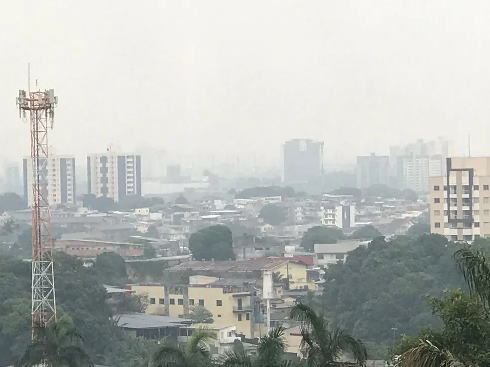 Fumaça de queimadas leva Manaus ao pior índice de qualidade do ar entre as capitais