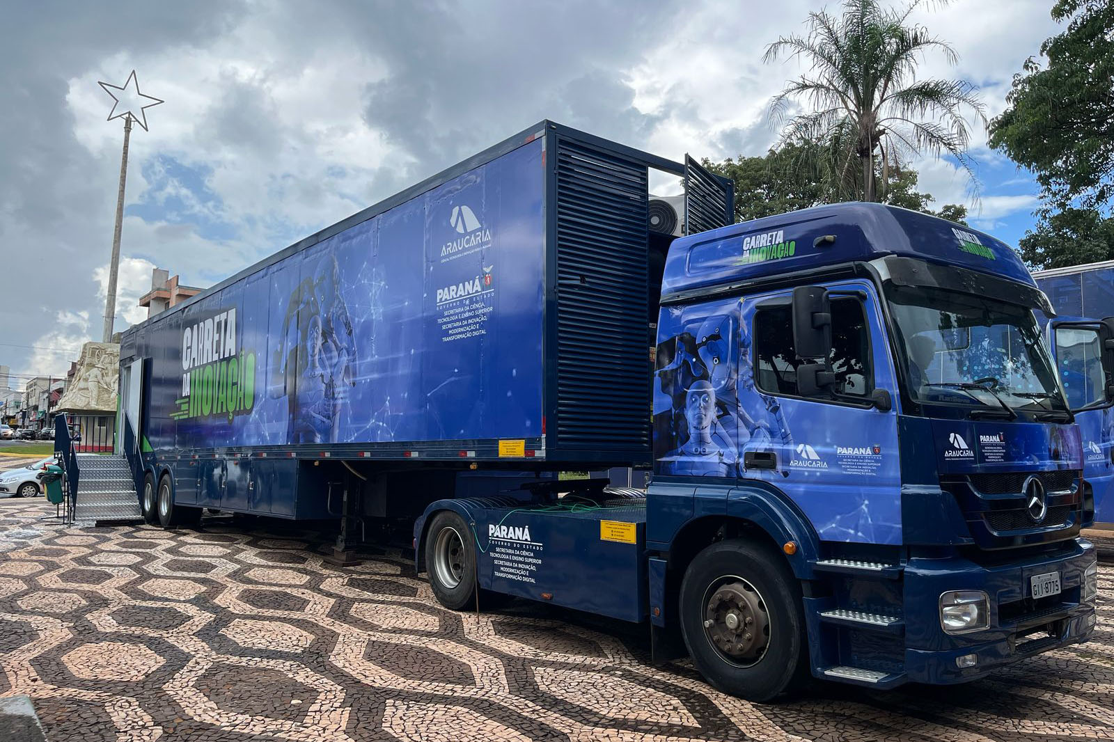 Carreta da Inovação leva atividades gratuitas de tecnologia a duas cidades do Paraná nesta semana