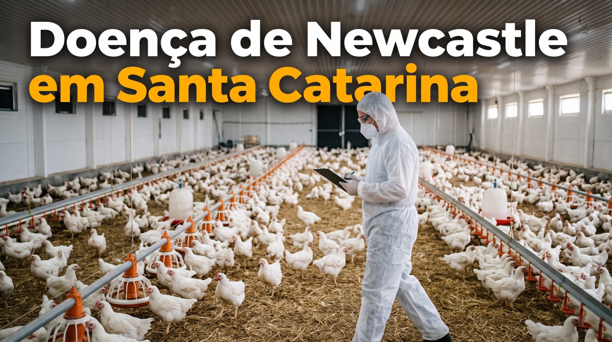 FOCO DA DOENÇA DE NEWCASTLE EM SC MOBILIZA AUTORIDADES E ACENDE ALERTA NO SETOR AVÍCOLA