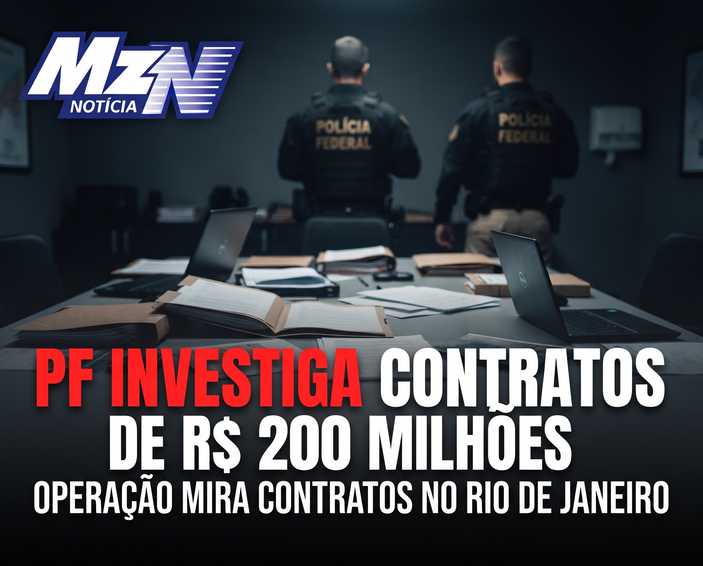 PF mira deputado em investigação sobre contratos de R$ 200 milhões no Rio de Janeiro