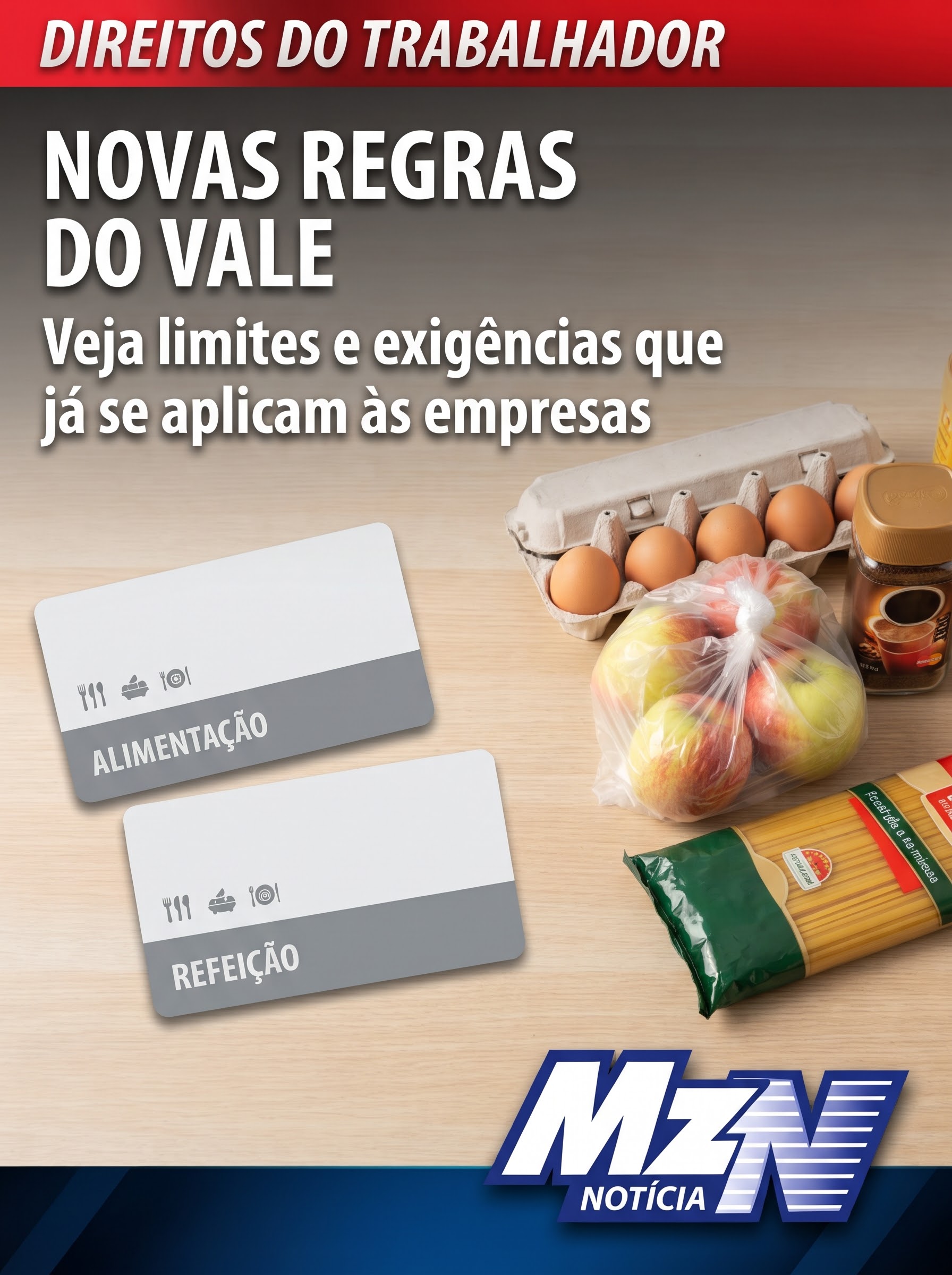 VALE-ALIMENTAÇÃO E VALE-REFEIÇÃO: VEJA AS REGRAS QUE JÁ ESTÃO VALENDO NO BRASIL