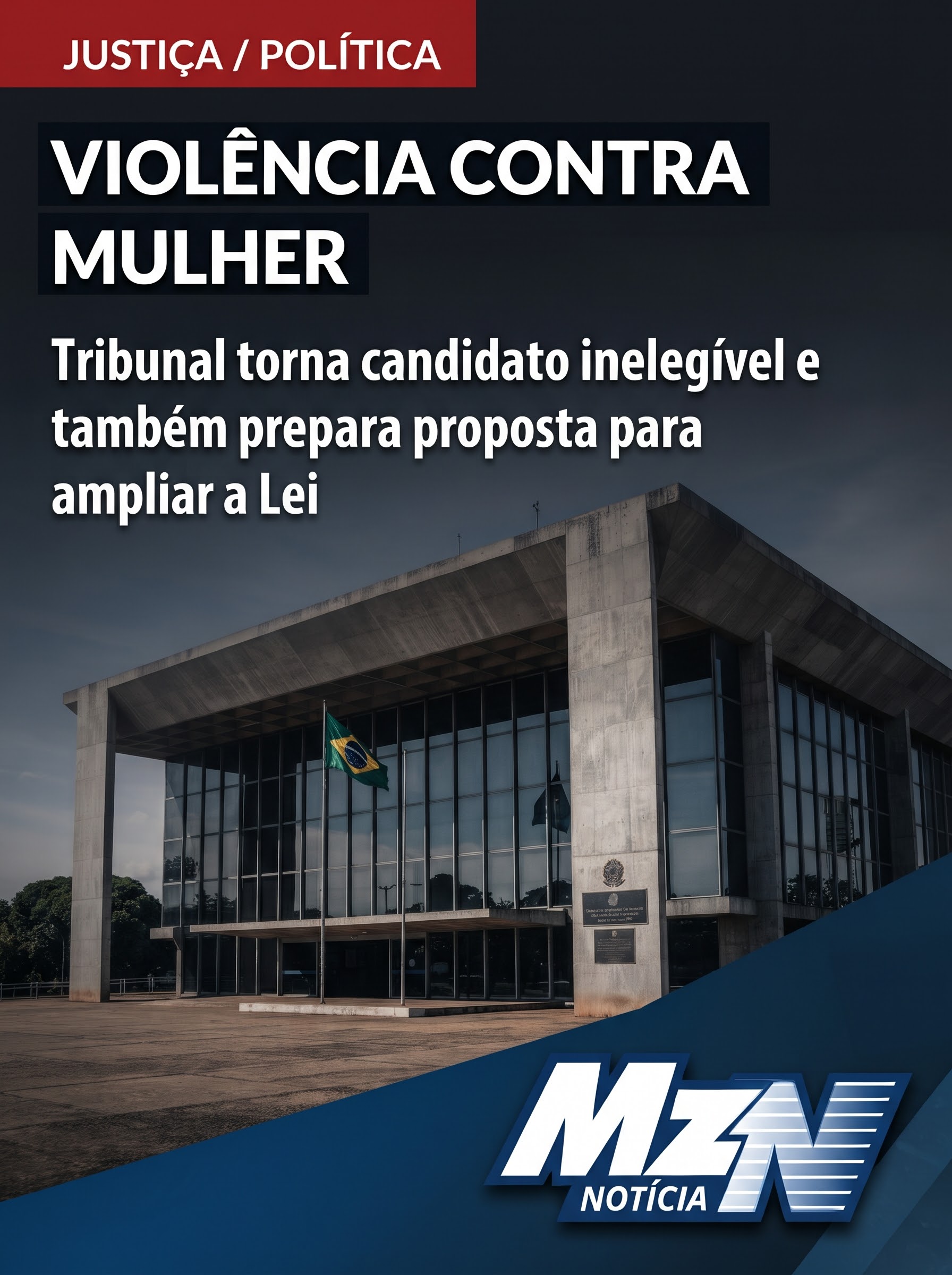 TSE confirma inelegibilidade de candidato condenado por violência contra mulher e prepara proposta ao Congresso