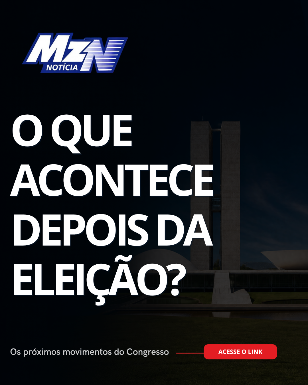 O que acontece depois da eleição: os próximos movimentos do Congresso