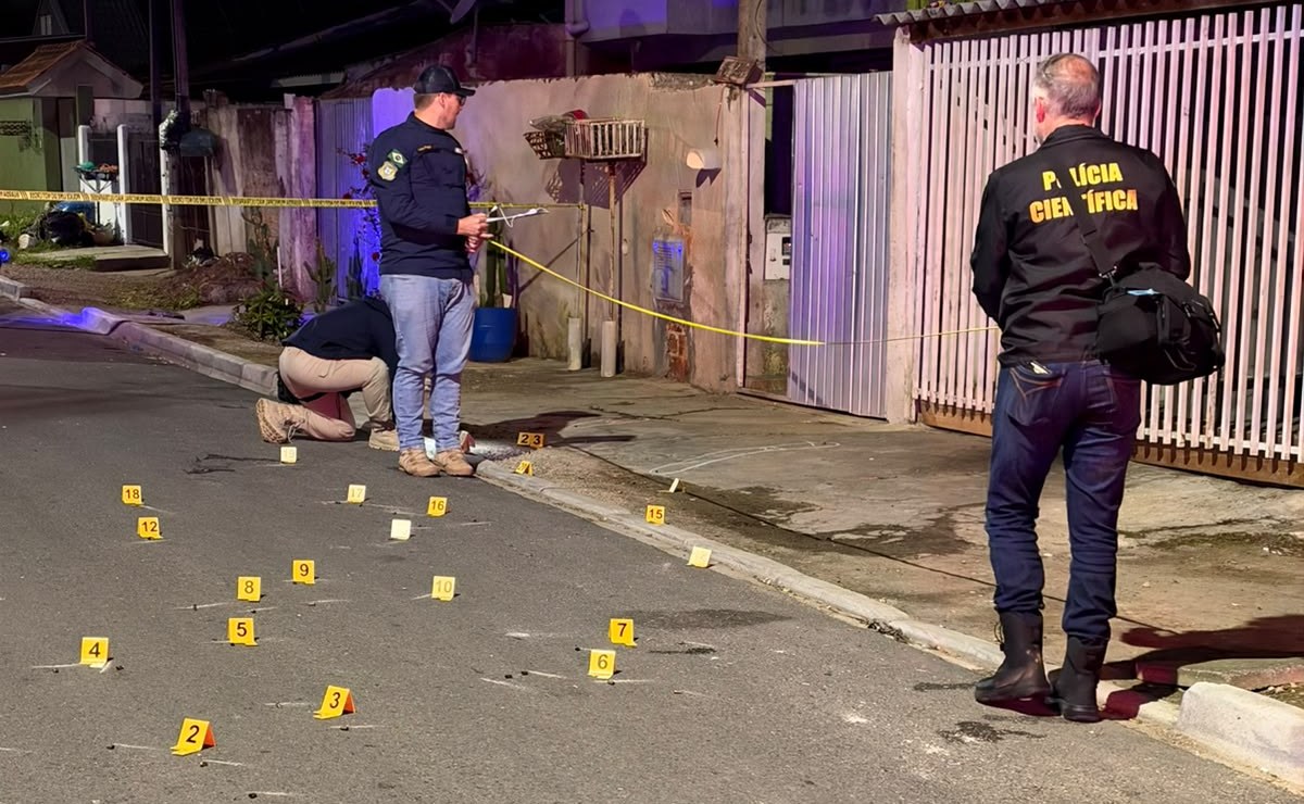 Casa é atingida por mais de 50 tiros em São José dos Pinhais após ameaças