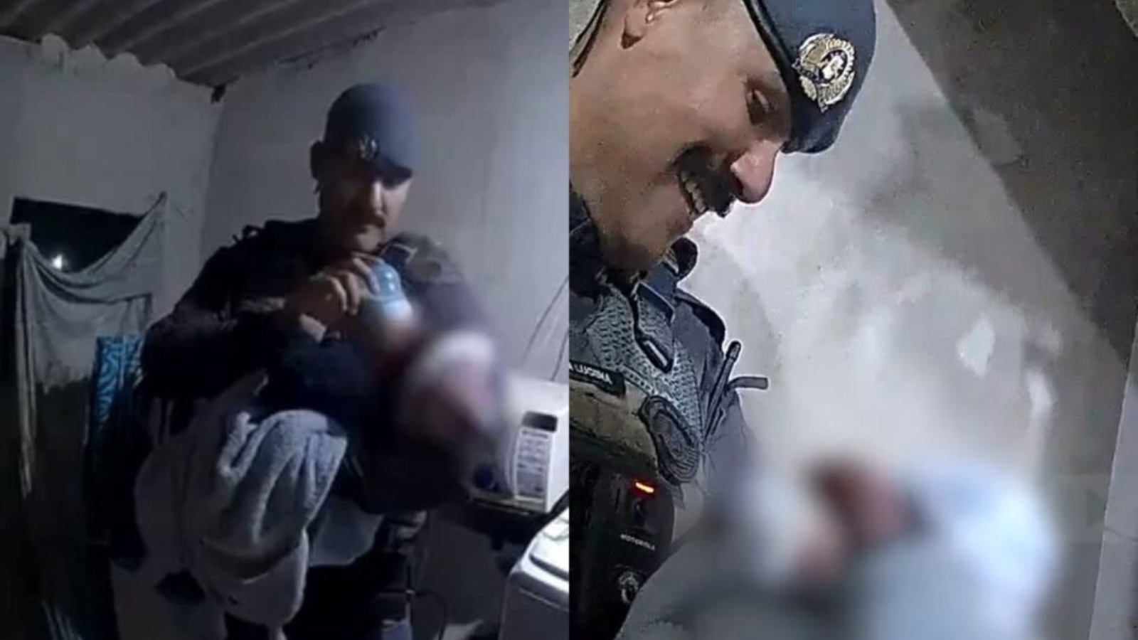 Mãe pede socorro à PM fingindo pedir pizza e bebê de três meses é resgatado